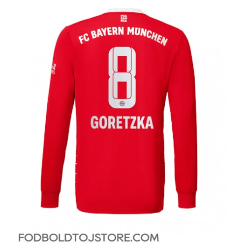 Bayern Munich Leon Goretzka #8 Hjemmebanetrøje 2022-23 Langærmet